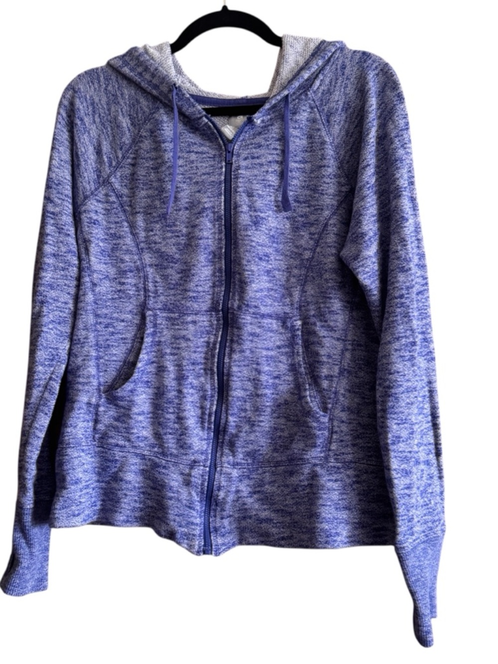 🖤5/$20 GAP Heathered Blue Zip Hoodie